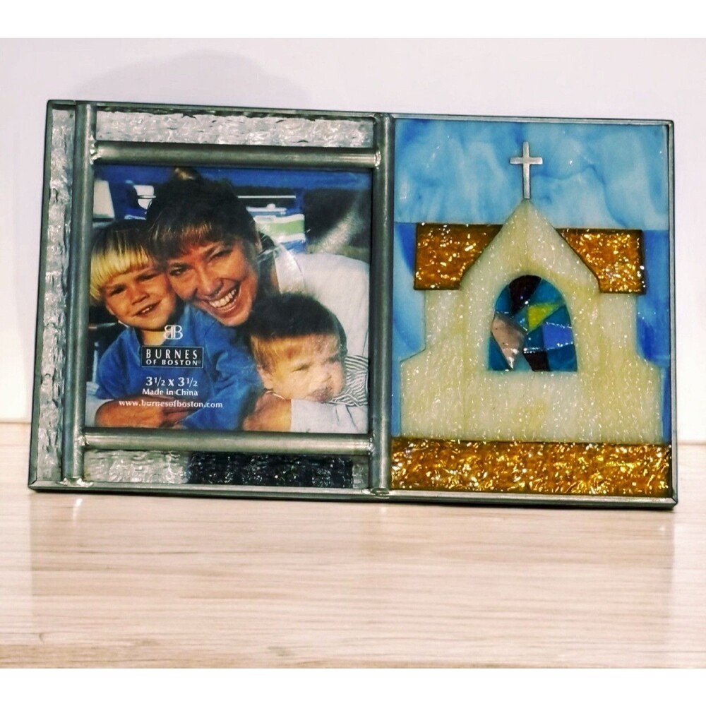 Stained Glass Church Picture Frame Burnes Of Boston Beautiful Decorative